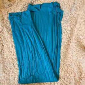 Turquoise Maxi Skirt